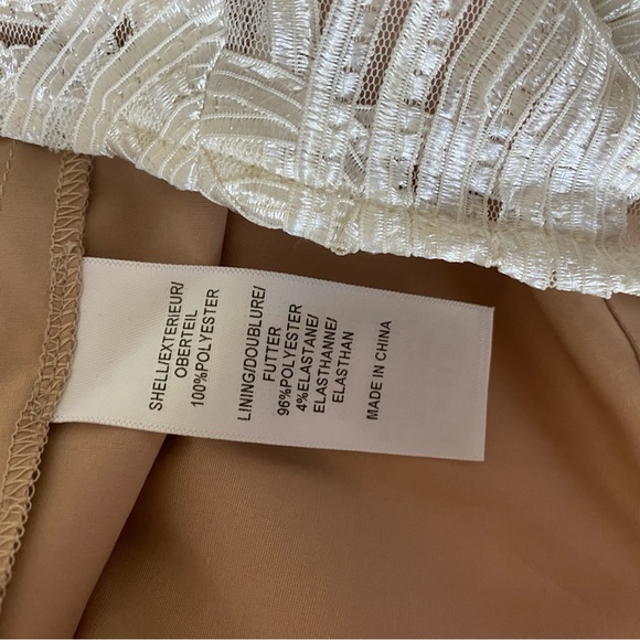 ADRIANNA PAPELL LACE SHIFT DRESS - Picture 6 of 12